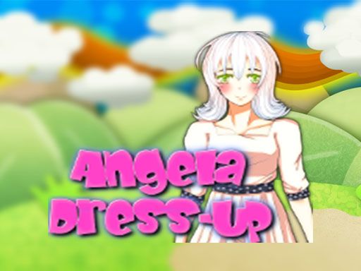 Angela Dress Up - browser game screenshot