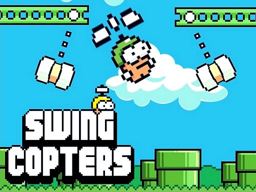 Swing Copters - browser game screenshot
