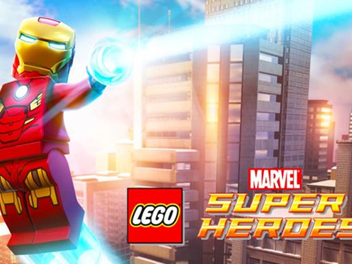 Lego IRON MAN - browser game screenshot