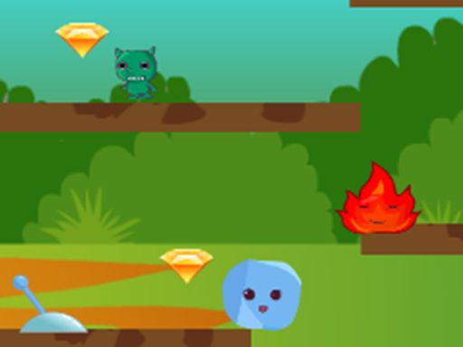 Fireball And Waterball Adventure 4 - browser game screenshot