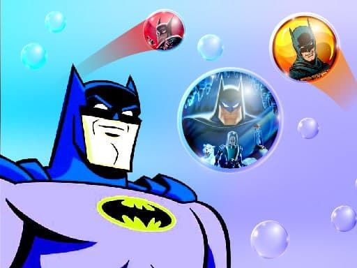Batman Bubble Shoot Puzzle - browser game screenshot