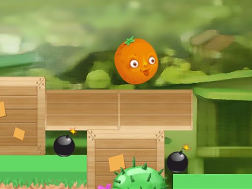 Roll Orange - browser game screenshot