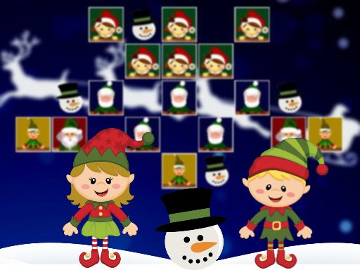 Hit The Christmas Elves - browser game screenshot