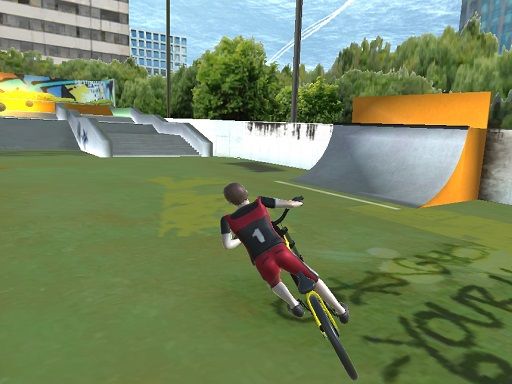 Extreme BMX Freestyle 3D Extreme BMX Freestyle 3D - browser game screenshot