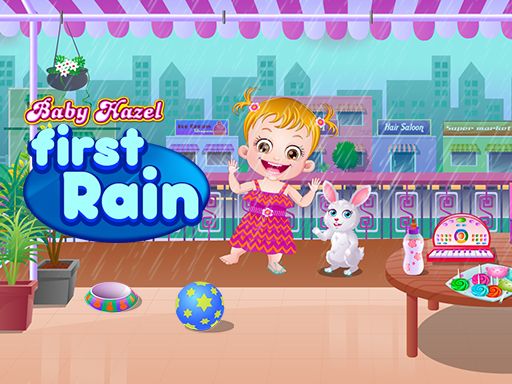 Baby Hazel First Rain - browser game screenshot