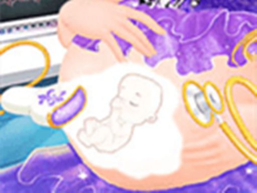 Pregnant Princess Caring - browser game screenshot