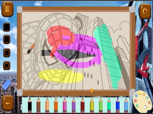 SpiderMan Fun Games - browser game screenshot
