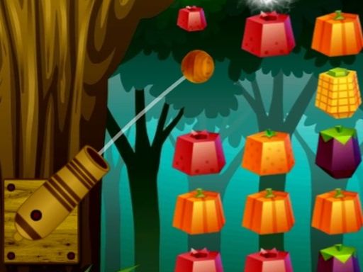 Fruits Shooting Deluxe - browser game screenshot