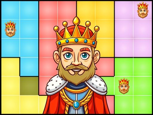 Kingdom Puzzles - browser game screenshot