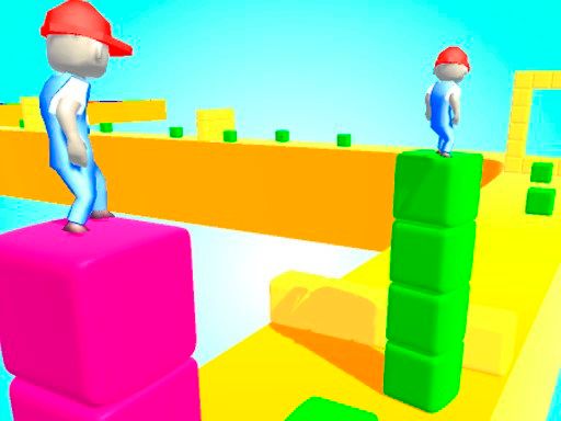 Cube Run - browser game screenshot