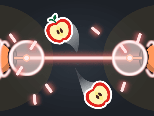 Laser Slicer - browser game screenshot