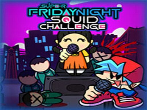 Friday Night Squid - browser game screenshot