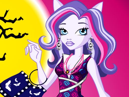 Monster High Catrine Dressup - browser game screenshot