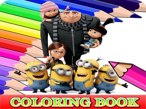Coloring Book for Despicable Me Printable Coloring Book for Despicable Me Printable - browser game screenshot