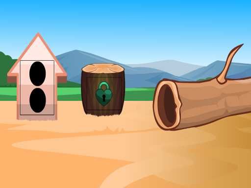 Wood Land Escape - browser game screenshot
