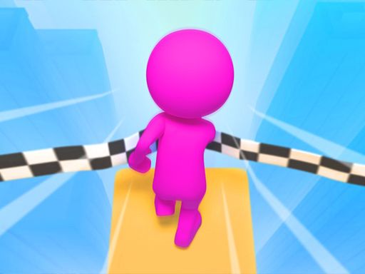 Super Race 3D Running - browser game screenshot