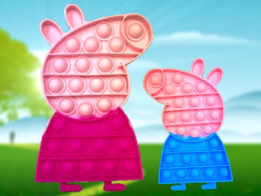 Pop It Pig Jigsaw Pop It Pig Jigsaw - browser game screenshot