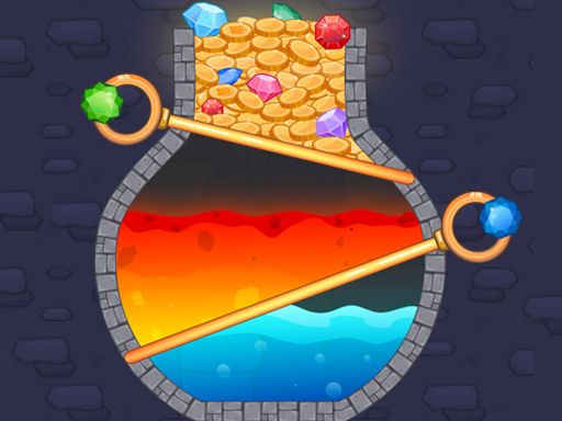 Pin Gems Rescue Pin Gems Rescue - browser game screenshot
