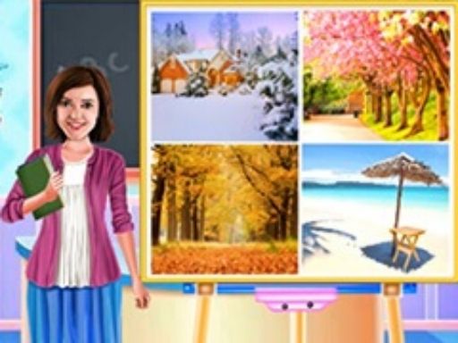 Baby Taylor Learn Seasons - browser game screenshot