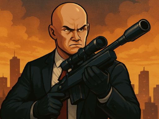 Mr Sniper Hunter Frenzy - browser game screenshot