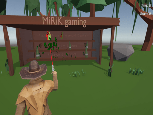 Cowboy Shooter - browser game screenshot