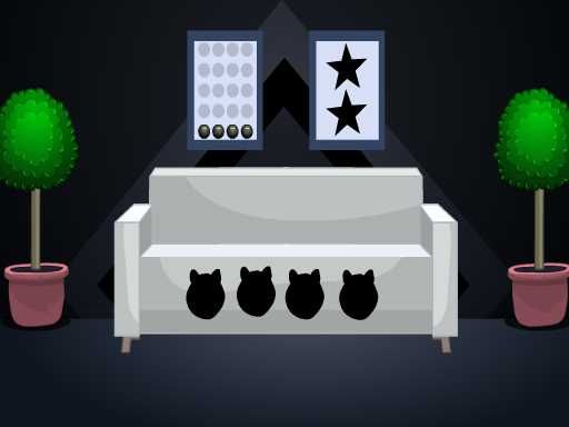 Baffled Villa Escape - browser game screenshot