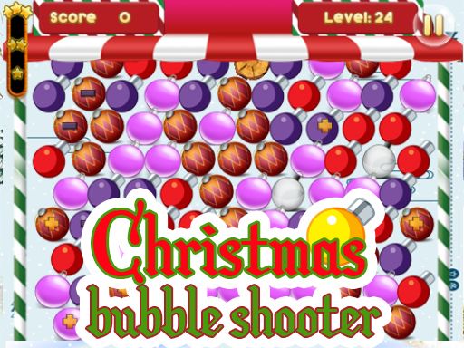 Christmas Bubble Shooter 2019 - browser game screenshot