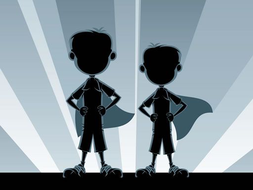 Little Superheroes Match 3 Little Superheroes Match 3 - browser game screenshot