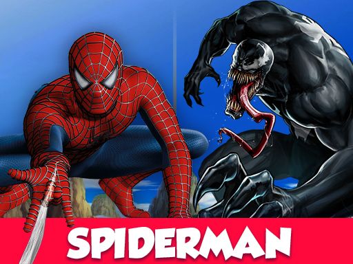 Spiderman Vs Venom 3D Game - browser game screenshot