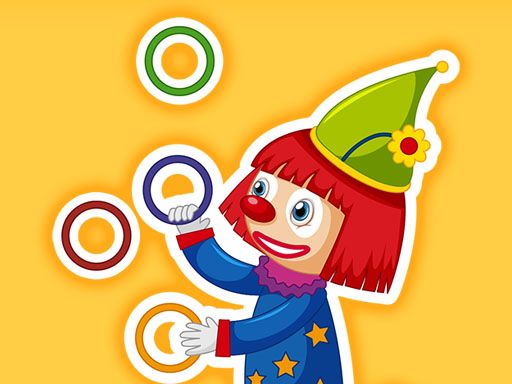 Clown Jigsaw - browser game screenshot