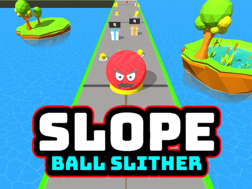 Slope Ball Slither - browser game screenshot