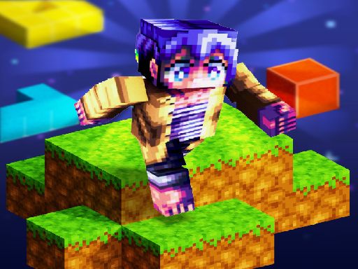  Parkour Craft 3D - browser game screenshot