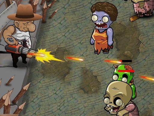 2D Zombie Age - browser game screenshot