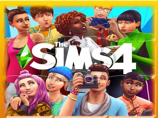 Sims4 love story Match 3 Puzzle - browser game screenshot