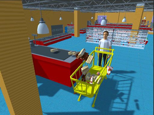 Super Market Atm Machine Simulator: Shopping Mall - browser game screenshot