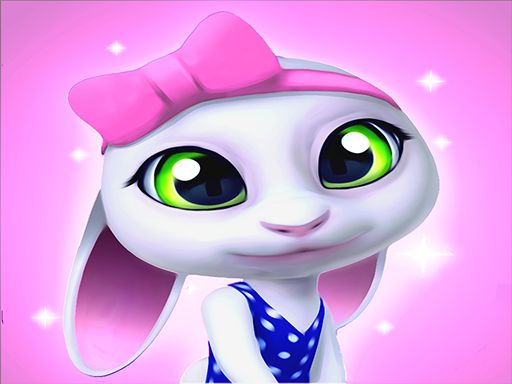 Flying Bunny - browser game screenshot