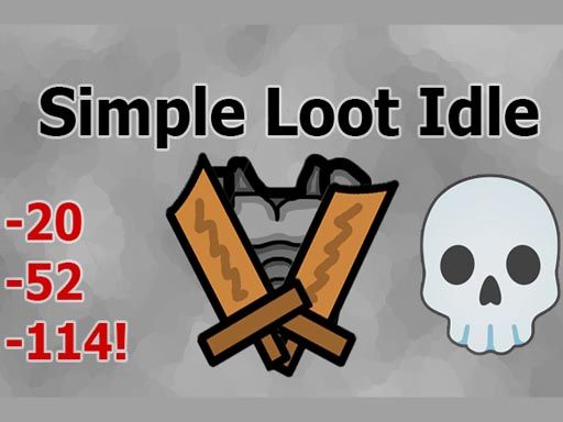 Simple Loot Idle - browser game screenshot