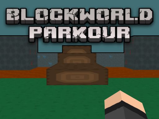 BlockWorld Parkour - browser game screenshot