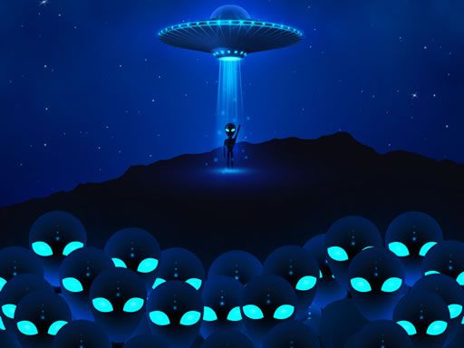 Space Aliens Match 3 - browser game screenshot