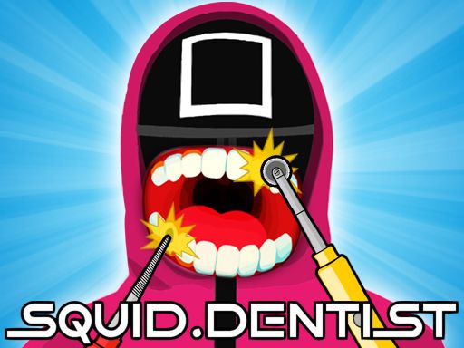 Squid Dentist Game - browser game screenshot