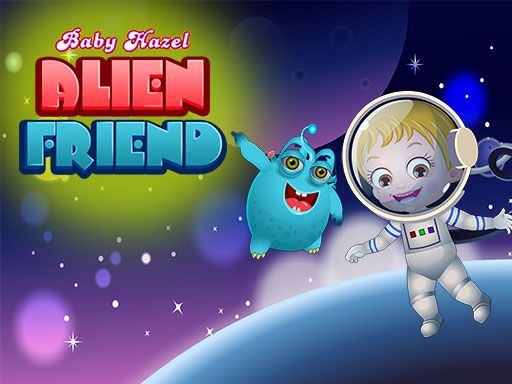 Baby Hazel Alien Friend - browser game screenshot