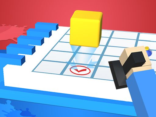 Cube Stamp it 3D - browser game screenshot
