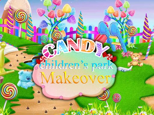 Candy Children Park Makeover - browser game screenshot