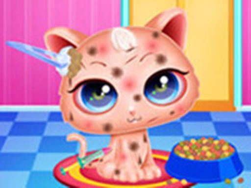 Cute Kitty Care - Pet Makeover - browser game screenshot
