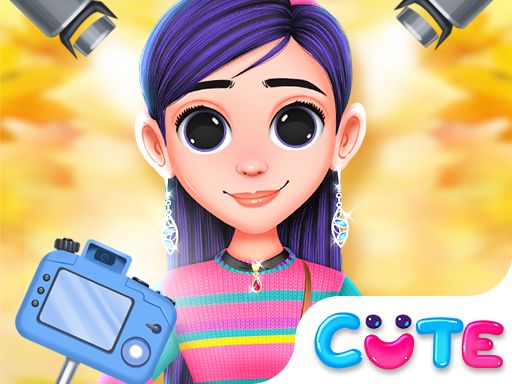 Violet Fall Fashion Shoot - browser game screenshot