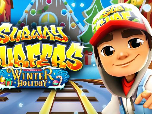 Subway Winter Vacation - browser game screenshot