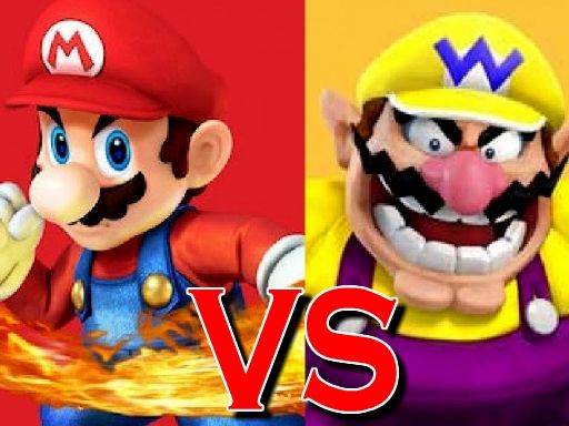 Super Mario vs Wario - browser game screenshot