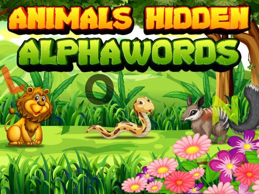 Animals Hidden Alphawords - browser game screenshot