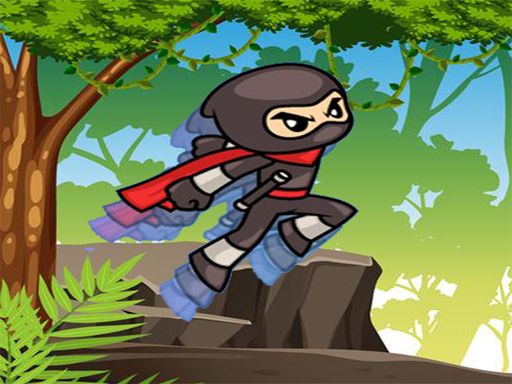 Ninja Jungle Adventures - browser game screenshot