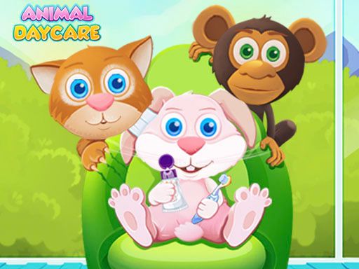 Baby Animal Daycare - browser game screenshot